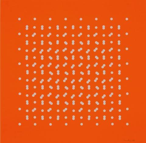 Artwork by Kuno Gonschior, UNTITLED, Made of Colour silkscreen on paper