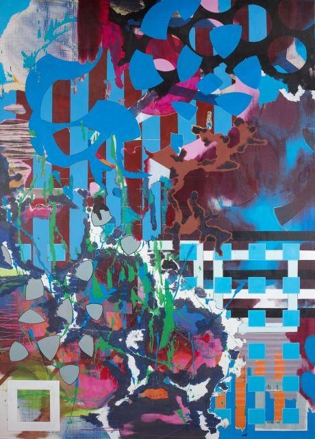 Artwork by Tobias Lehner, SANS TITRE, Made of Acrylic on canvas