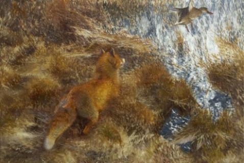 Missat byte by Bruno Liljefors, 1913