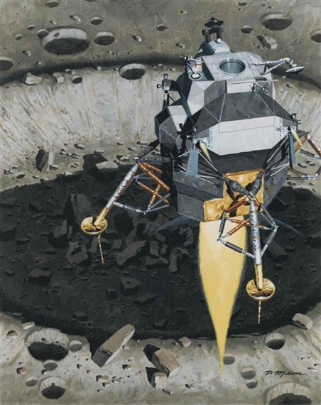 Apollo 11 Lunar Module by Pierre Mion