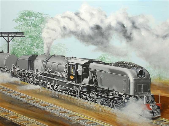 Caryl Howarth | Steam Train | MutualArt