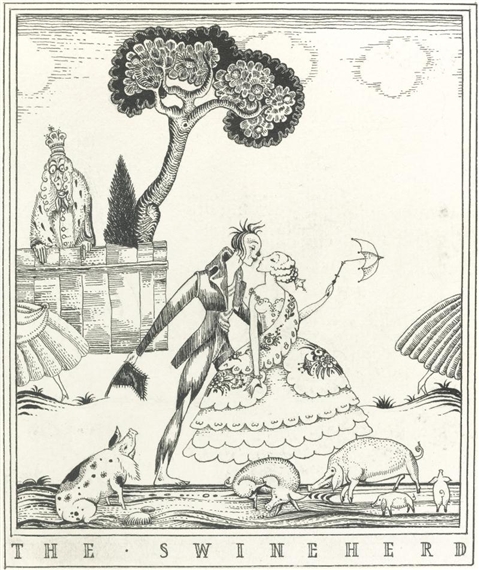 THE SWINEHERD by Kay Nielsen