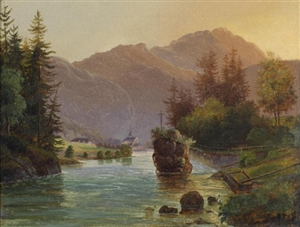 View of Bad Ischl - J. Püttner