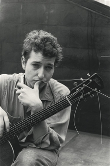 BOB DYLAN ON MY ROOFTOP, NYC - John Cohen
