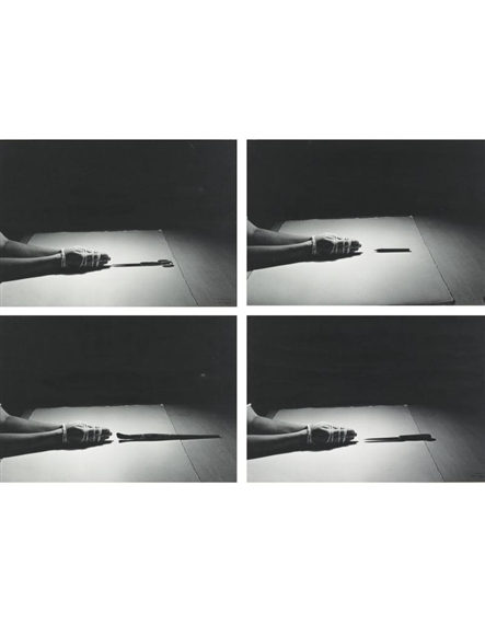 SENTE-ME by Helena Almeida, 1979