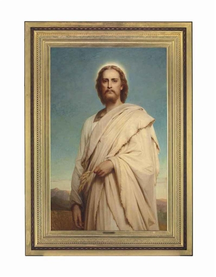 Christ of the Cornfield by Thomas Francis Dicksee, 1883