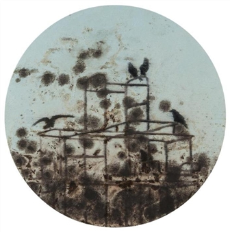 Szene aus "Die Vogel" (Scene from "The Birds") - Klaus Geigle