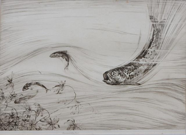 George Marples | 2 Works: Sauve qui peut (Every man for himself) & Fish ...