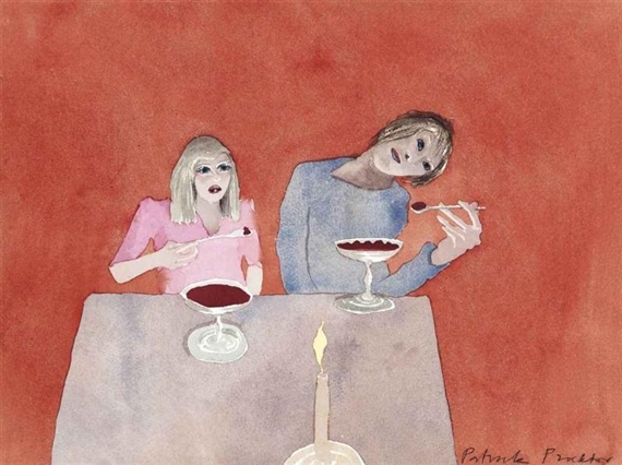 Two Diners on Desert