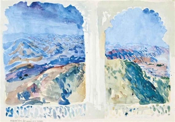 East from Sajjangarh