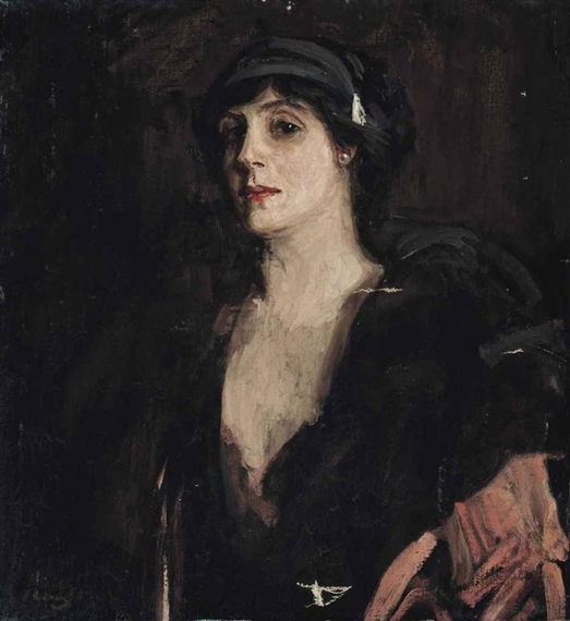Mrs Patrick Campbell by John Lavery, 1912