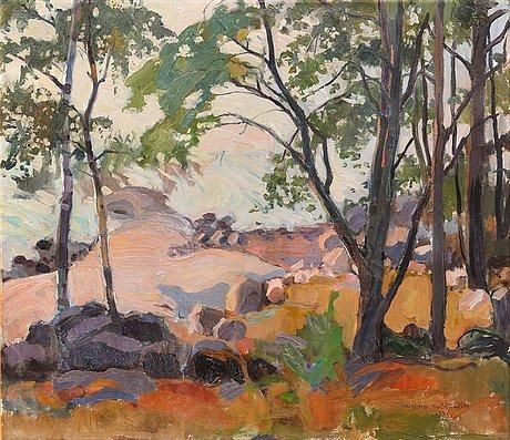 LANDSCAPE by Vilho Sjöström, 1921