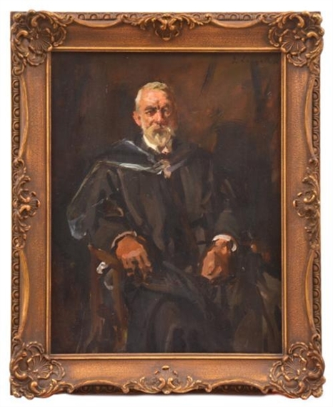 Study for Portrait of Sir John Sulman by John Longstaff