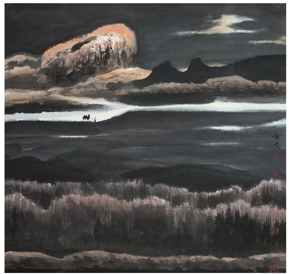 Landscape by Bai Gengyan