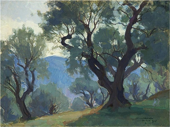 Park by Vilho Sjöström, 1925