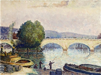 The River Seine - Alfred William Finch