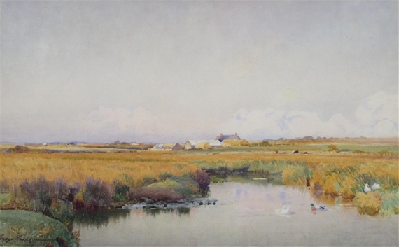 George Cockram | The Evening Glow | MutualArt