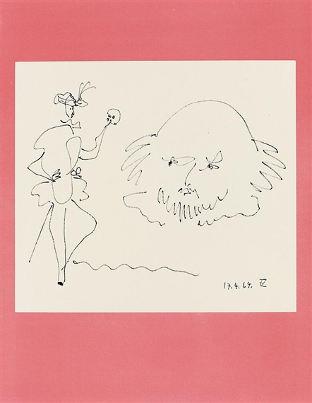 Pablo Picasso - Shakespeare #4, 1964, Lithograph