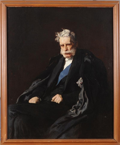 PORTRAIT OF THE FOURTH DUKE OF CLEVELAND by Frank Holl