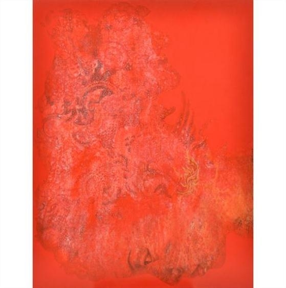 She (Red) by Vichit Nongnual, 2011