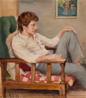 Portrait of Harry Brom - Rob Geesink