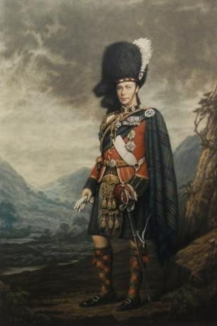 Highland King Painting