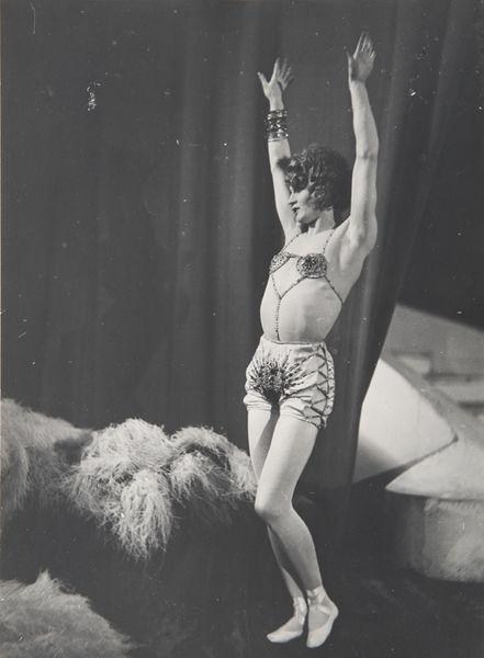 The dancer transvestite Barbette by Man Ray, circa 1927