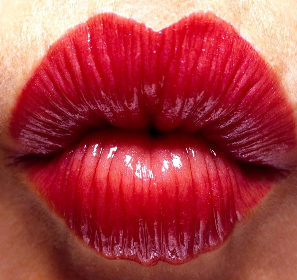Artwork by Alberto Rizzo, Lips, Made of Kodak print