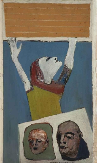 The Pride of Flesh by Benny Andrews, 1962