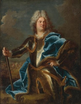 Portrait Of A Man, Traditionally Called Claude Louis Hector, Duc De Villars - Hyacinthe Rigaud