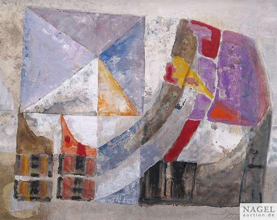 Ruhe + Bewegung by Albert Haberer, 1982