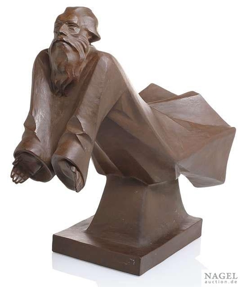 Schwebender Gottvater by Ernst Barlach, 1922