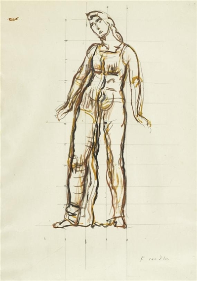 Study for standing woman