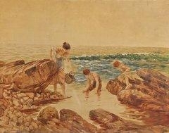 Beim Fischen - Eugen Hanetzog