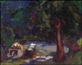 Breton Woman Washing by Emily Carr, circa 1911