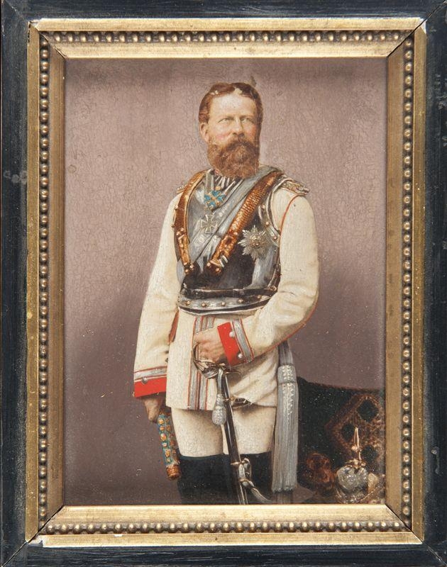 German School, 19th Century | Portrait du Kaiser Frederic III | MutualArt