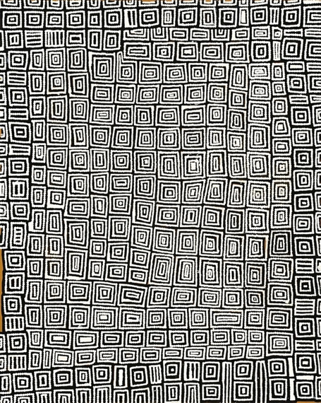 Rockhole And Soakage Water Site Of Tjuntulpul by Ray James Tjangala, 2003