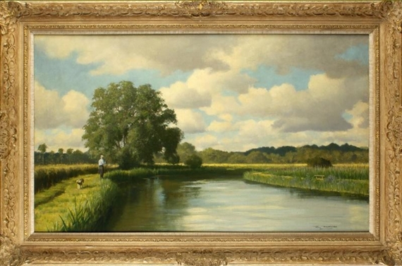 Roy Nockolds | Fly fishing, river test | MutualArt
