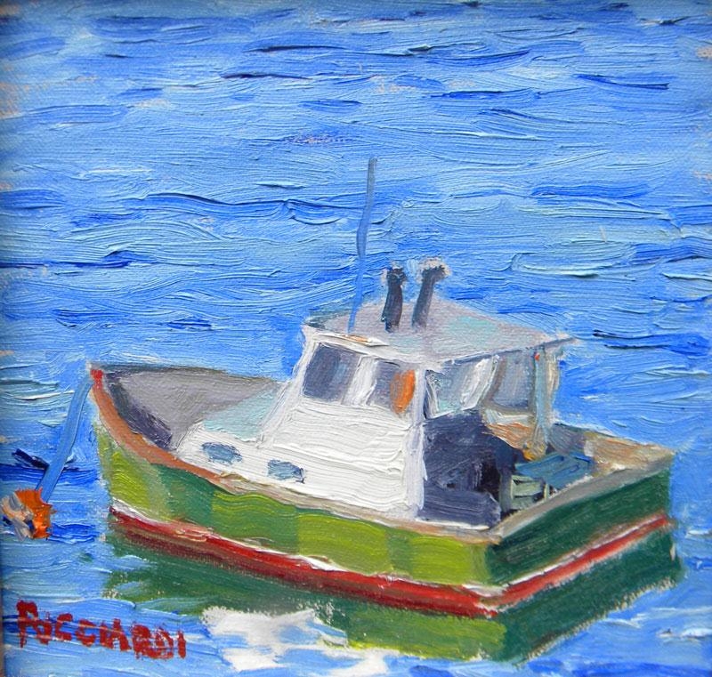 John A. Ricciardi | Lobster Boat | MutualArt