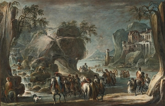 Soldiers In A Landscape - Francesco Simonini