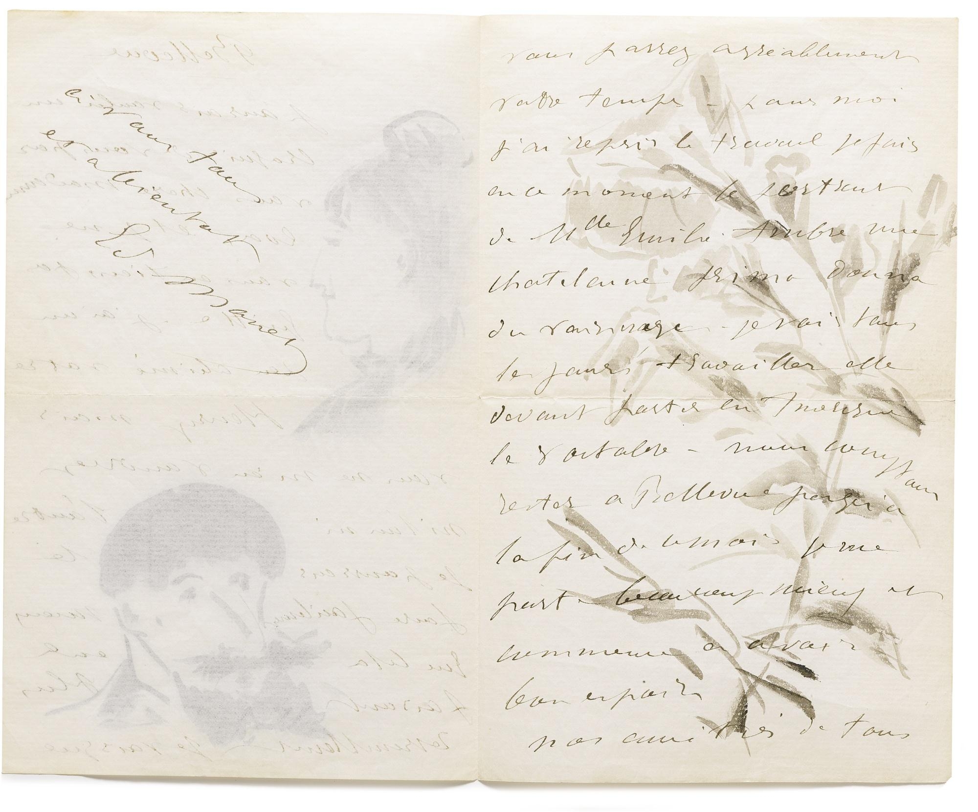 Édouard Manet | Autograph letter | MutualArt