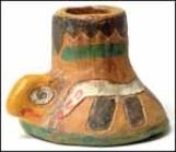 Klee Wyck Ceramic Candlestick - Turtle Motif