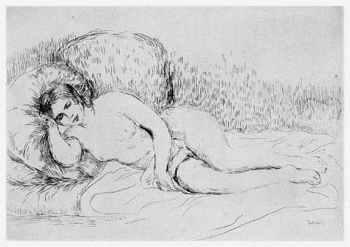 Artwork by Théodore Duret, Portfolio Die Impressionisten, Made of etchings