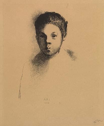 Odilon Redon | Ari (M. 170) (1898) | MutualArt