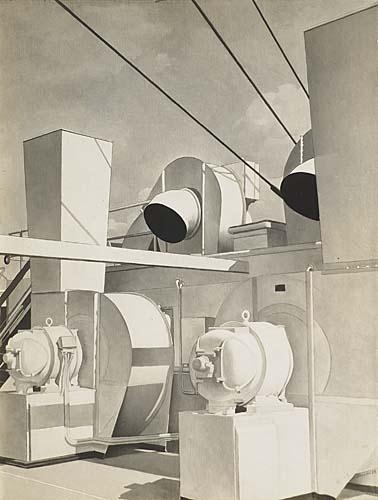 Charles Sheeler | Ford River Rouge Plant (1927) | MutualArt