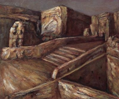 The City Series No.7 by Fang Ding, 1990