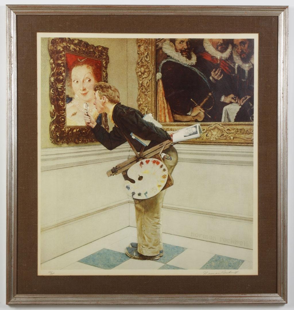 Norman Rockwell The Art Critic (1955) MutualArt