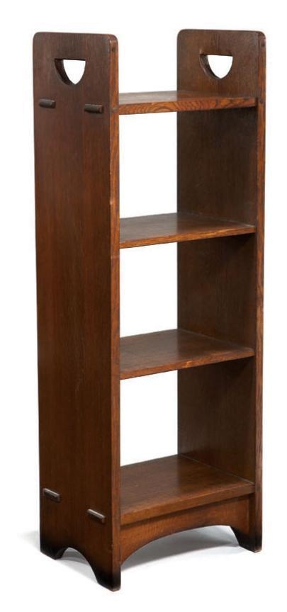Gustav Stickley | Magazine Rack (Circa 1904) | MutualArt