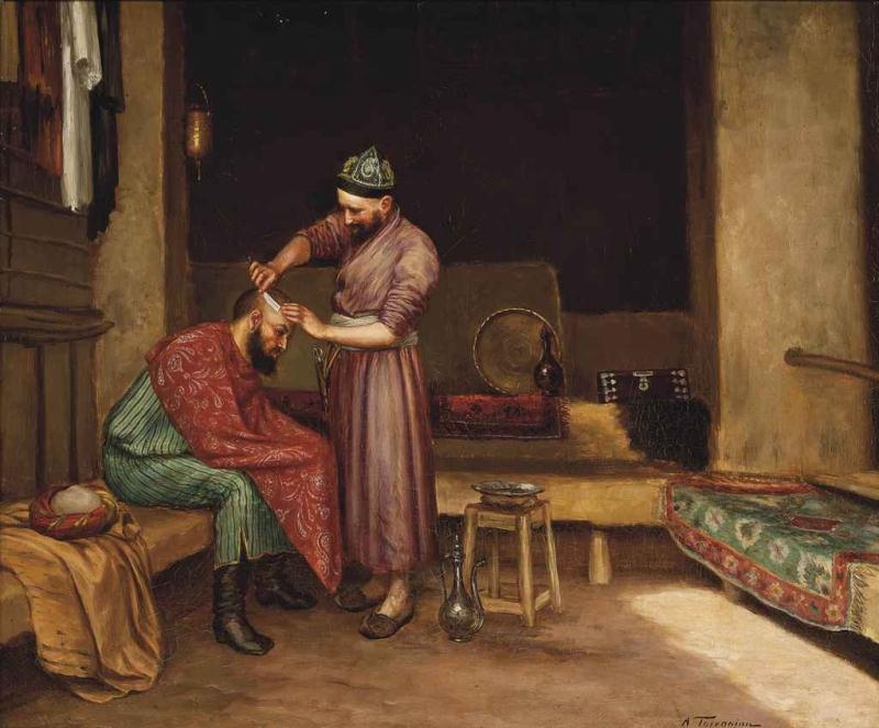 Arshag Tolvanian An Ottoman barber MutualArt