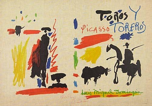 Toros Y Toreros by Pablo Picasso, 1961